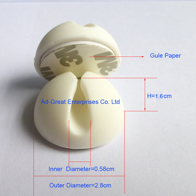 【硅胶线线扣固线器USB专用固线器优质产品直销】价格,厂家,图片,线扣、线卡,东莞市科磊实业-